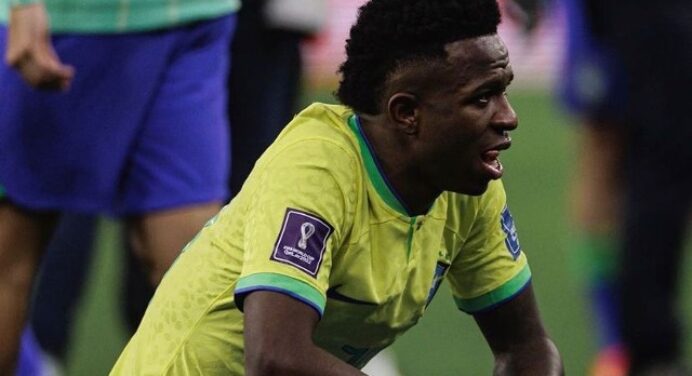 Real Madrid teme que Vinicius Júnior saia da equipe devido à impunidade ao racismo