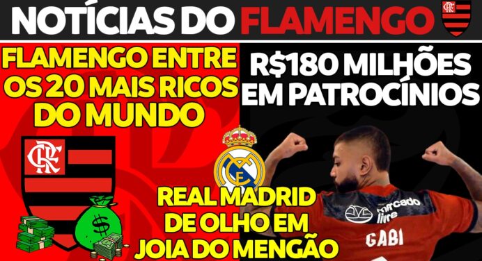 AO VIVO | Quase R$ 200 milhões em patrocínios e novo titular na lateral; veja últimas notícias do Fla