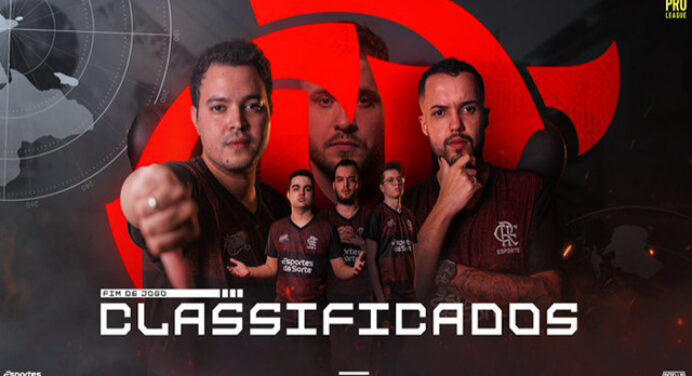 Flamengo realiza primeiro jogo classificatório na ESL Pro League de CS:GO nesta quarta