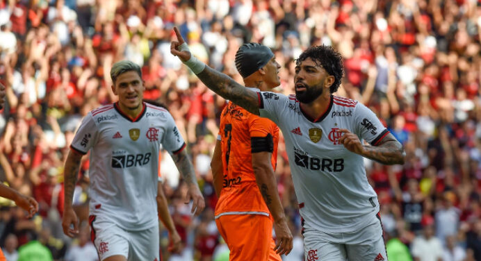 Gabigol chega ao 24º jogo com 2 gols em uma mesma partida pelo Flamengo