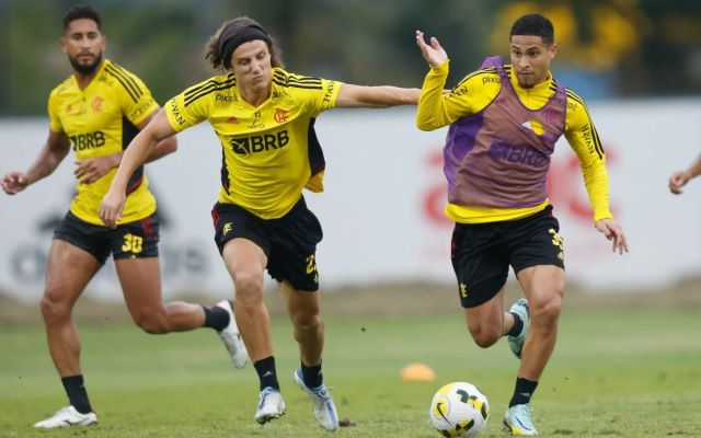 Com futuro indefinido, João Gomes volta a treinar no Flamengo