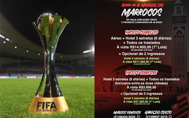 Fifa define Marrocos como sede do Mundial de Clubes com Flamengo e Real  Madrid