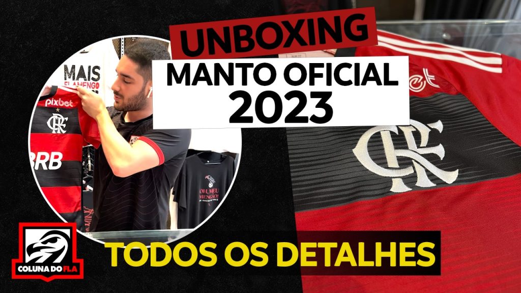 Unboxing: veja todos os detalhes da nova camisa 1 do Flamengo para 2023