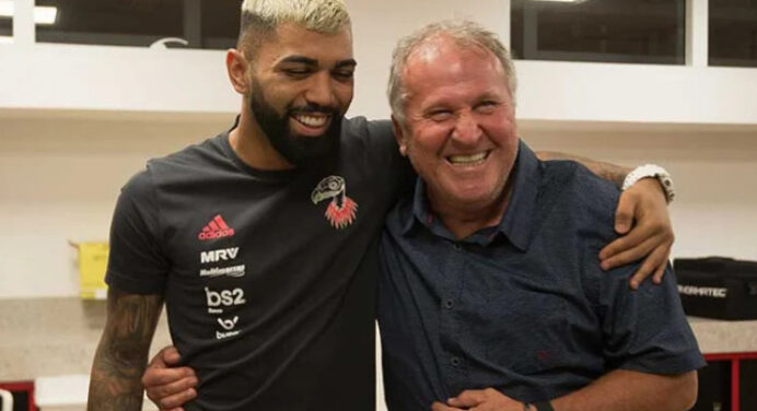 Gabigol anuncia que dará camisa 10 da estreia para Zico