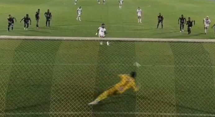 Goleiro do Volta Redonda é primeiro a defender pênalti de Gabigol no Flamengo