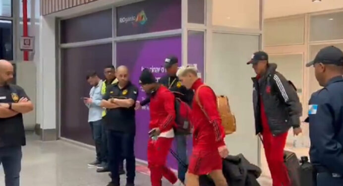 Flamengo desembarca no Rio de Janeiro após disputa do Mundial em Marrocos
