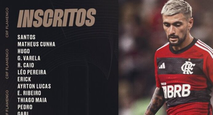 Flamengo divulga lista de inscritos para o Mundial de Clubes