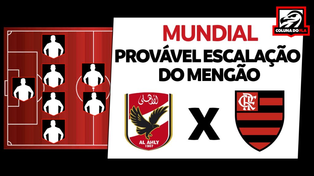 Com mudanças pontuais, veja provável escalação do Flamengo para jogo contra o Al Ahly, pelo Mundial