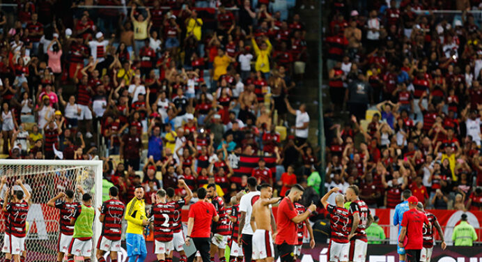Flamengo é terceiro clube do Brasil com maior taxa de ocupação em estádios