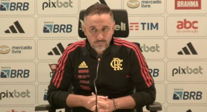 Diretoria do Flamengo garante permanência de Vítor Pereira após eliminação no Mundial
