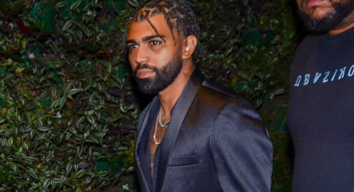 Estiloso? Gabigol muda visual e comparece em aniversário da irmã de Neymar