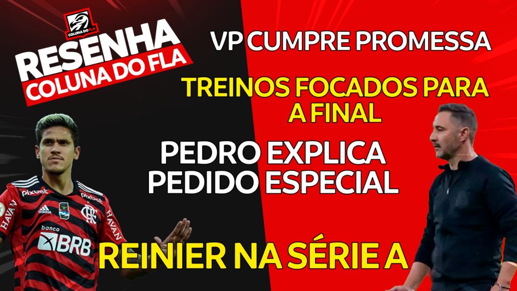 AO VIVO | Vítor Pereira tira jogadores da ‘zona de conforto’ e contraproposta da Fiorentina por lateral direito; veja últimas notícias do Fla