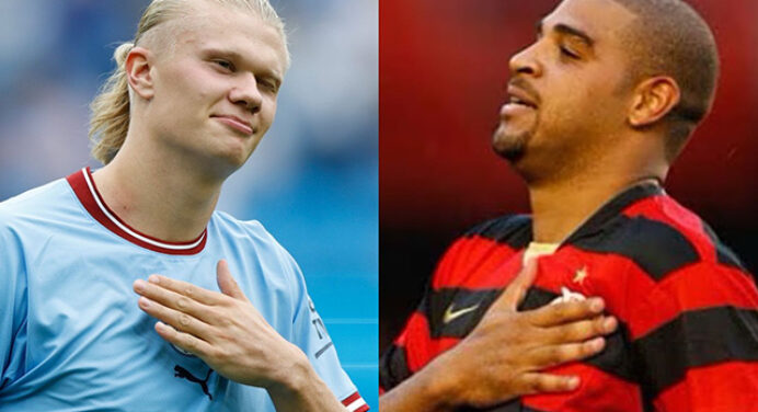 “Muito melhor que o Haaland”, crava comentarista sobre Adriano Imperador