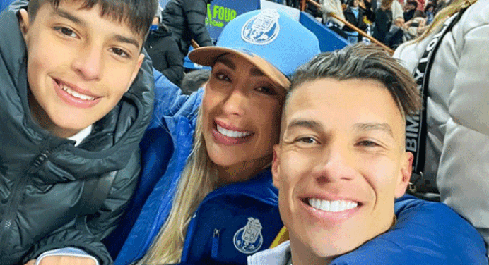 Torcedores do Flamengo ‘invadem’ rede social da esposa de Matheus Uribe: “Vem ser feliz no Rio”