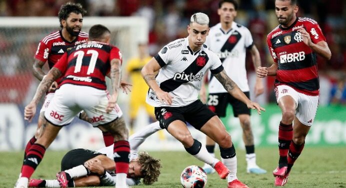 Vitória do Flamengo deixa Vasco sem jogar por 1 mês após eliminação no Carioca