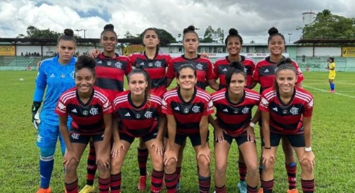 Flamengo goleia Esmac-PA e mantém invencibilidade no Brasileiro Feminino Sub-20