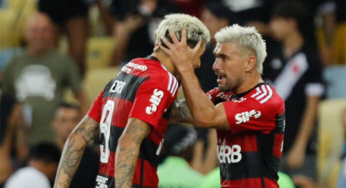 Flamengo tem 5 jogadores na ‘Seleção da América’ de 2022