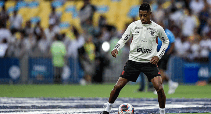 Bruno Henrique está fora de Ñublense x Flamengo