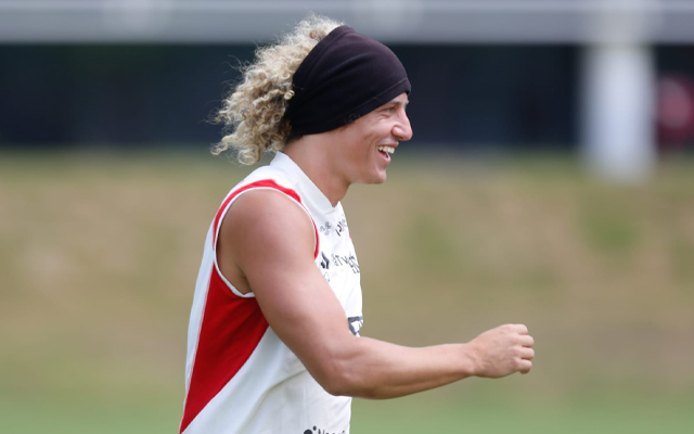 David Luiz volta aos treinos e se prepara para Flamengo x Ñublense