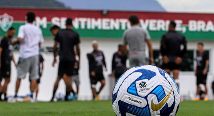 Ñublense encerra preparação no CT do Fluminense para encarar o Flamengo, pela Libertadores