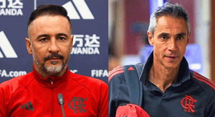 Vítor Pereira alcança ‘marca negativa’ que fez Paulo Sousa ser demitido do Flamengo