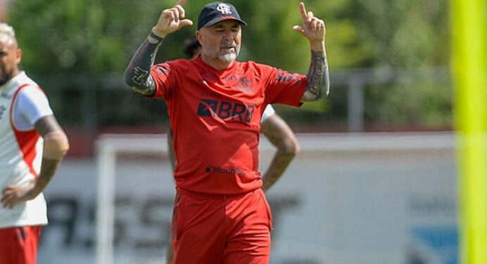 Sampaoli monta estratégia e prepara ‘blitz’ para reverter derrota do Flamengo para o Maringá