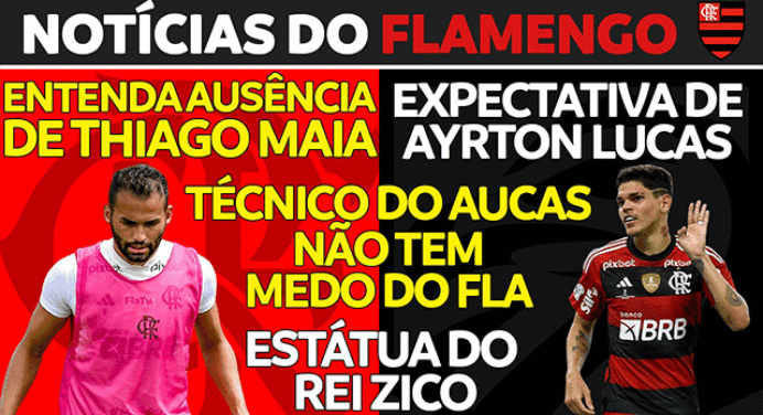 AO VIVO | Estátua de Zico, altitude e estreia do Flamengo na Libertadores; veja últimas noticias