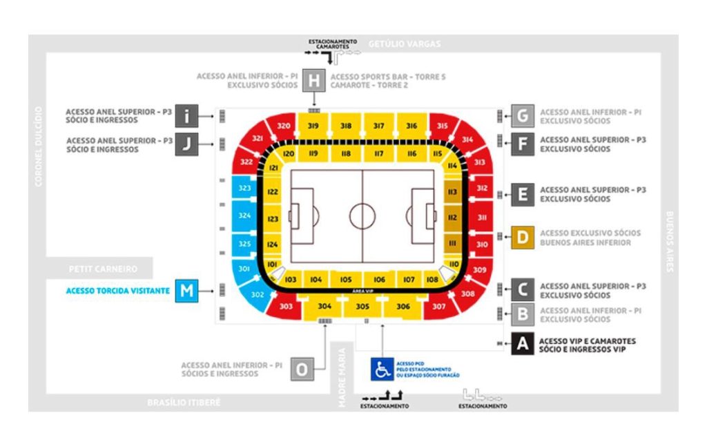 Trem pagador: Athletico aumenta capacidade de setor visitante da Arena da Baixada para jogo contra o Flamengo