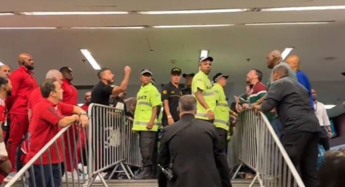 Dirigentes de Flamengo e Fluminense trocam xingamentos no Maracanã