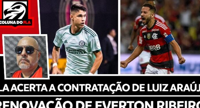 Notícias do Flamengo hoje: Contratação de atacante e renovações com Everton Ribeiro e Rodrigo Caio