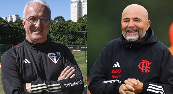 Saudade do ex? Dorival tem início invicto no São Paulo e supera números de Sampaoli no Fla