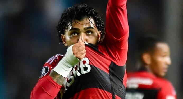 Eternizada! Camisa histórica de Gabigol na Libertadores vai para o Museu do Flamengo