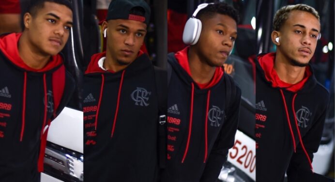EXCLUSIVO | Minutagens de jogadores da base diminuem após chegada de Sampaoli ao Flamengo