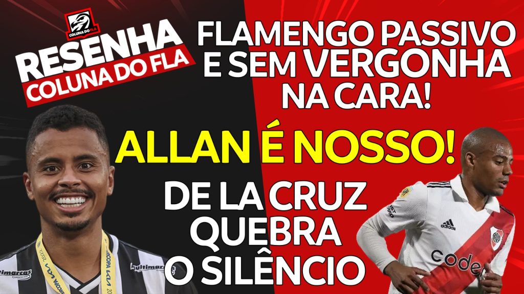 Notícias do Flamengo hoje: De La Cruz quebra silêncio, Allan tem data para chegar e Sampaoli se assusta