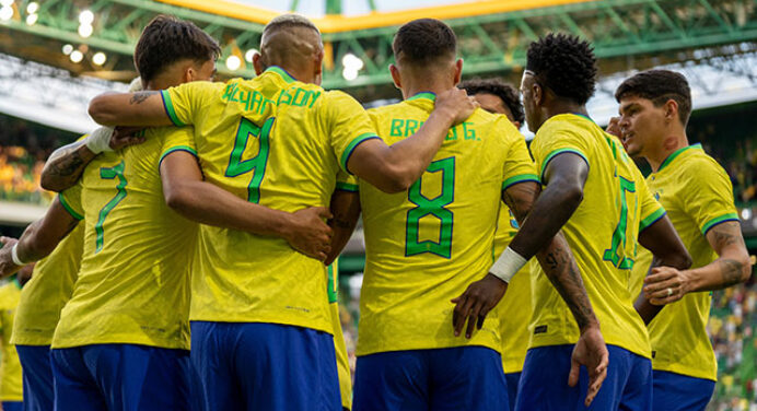Brasil sofre virada e perde para Senegal em amistoso