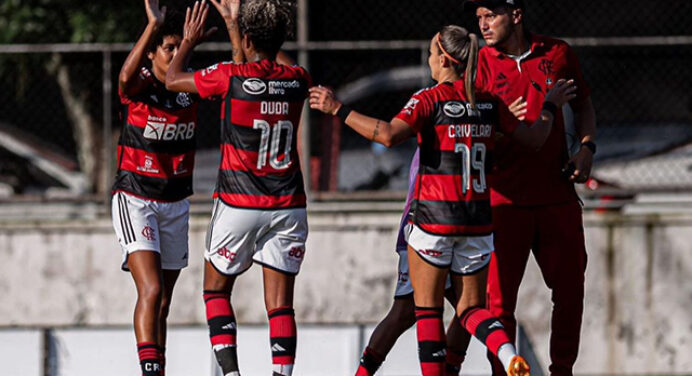 Onde assistir ao jogo do Flamengo contra o Santos, pelas quartas de final do Brasileirão Feminino