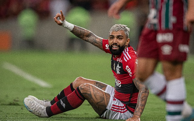 Gabigol entra em rodízio e disputa 38% dos minutos possíveis pelo Flamengo em junho