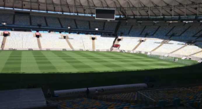 Gramado do Maracanã passa por melhorias em período sem jogos de Flamengo e Fluminense