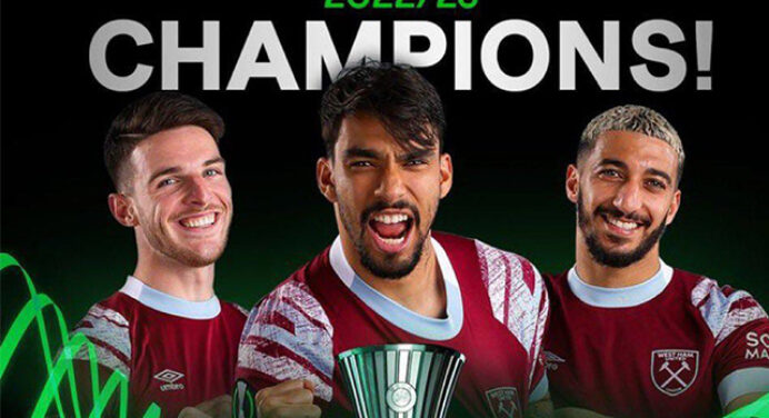 Paquetá dá assistência mágica em final e West Ham conquista Conference League