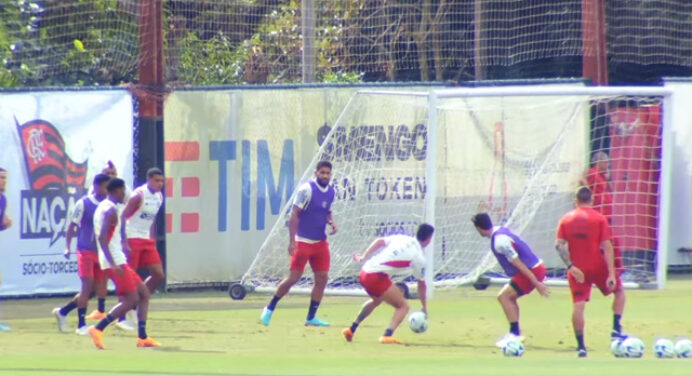 Flamengo inicia semana decisiva com retornos e desfalque de peso para jogo contra o Athletico-PR