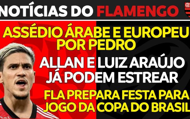 Saiba quando Rossi, Luiz Araújo e Allan podem estrear pelo Flamengo