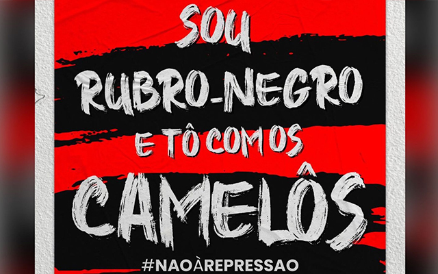 Torcedores do Flamengo preparam protesto em apoio a camelôs