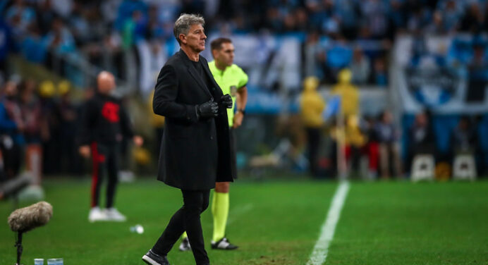 Grêmio tem 5 desfalques para jogo contra o Flamengo, pela Copa do Brasil