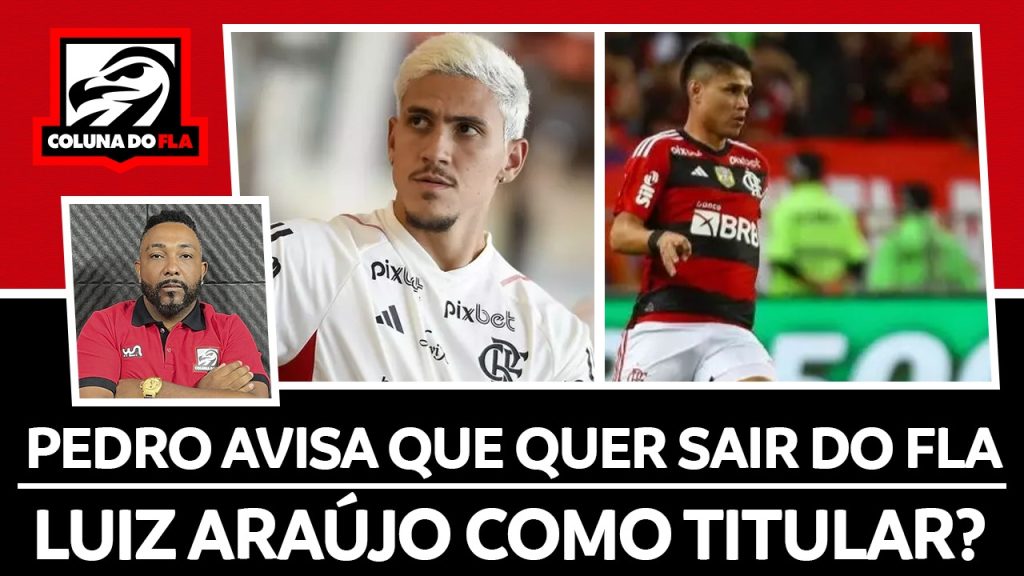 Notícias do Flamengo hoje: Luiz Araújo titular, Pedro na mira de 7 times e ‘similaridade’ entre Sampaoli e Dorival