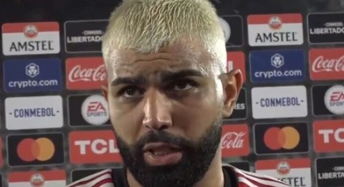 Conmebol investigará Gabigol por declaração de “roubo grande” em eliminação do Flamengo na Libertadores