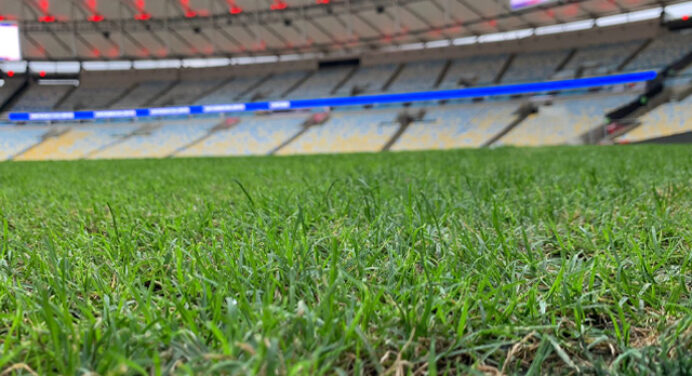 Presidente do Flamengo, Landim revela detalhes do que sabe sobre o gramado do Maracanã