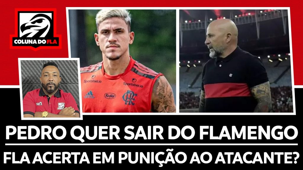 Notícias do Flamengo hoje: Pedro é punido e quer deixar o clube, mudança de estratégia e ‘promessa’ de Wendel