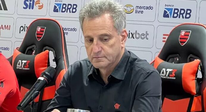 Landim se irrita, e Flamengo pune youtuber por vídeo na final da Copa do Brasil