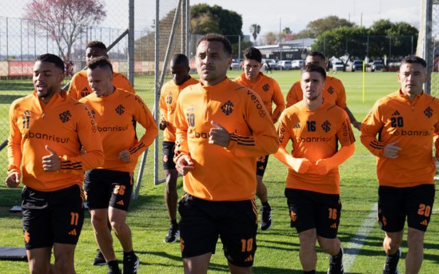 Internacional encerra preparação para jogo contra o Flamengo nesta sexta