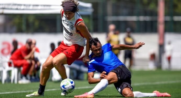 “Sonho realizado”: jogadores do Zinza celebram jogo com o Flamengo e rasgam elogios ao Ninho